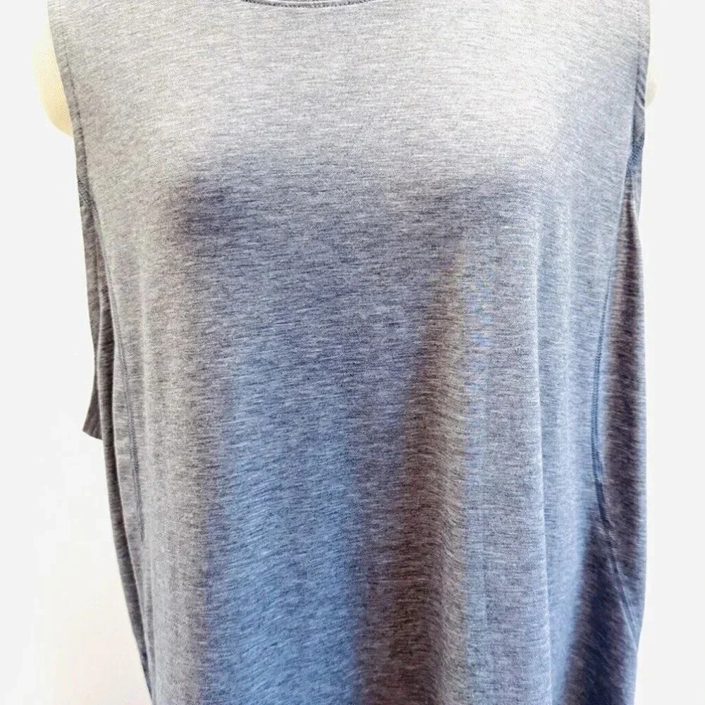 NWT TEK GEAR Women Sleeveless Athletic Leisure Flowy Wide Armhole Muscle Tank 2X - Picture 4 of 11